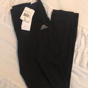 Adidas Midrise long leggings/tights size small NWT